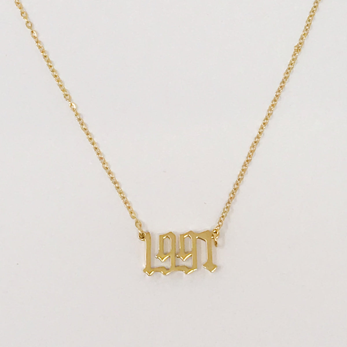 Birth Year Necklace
