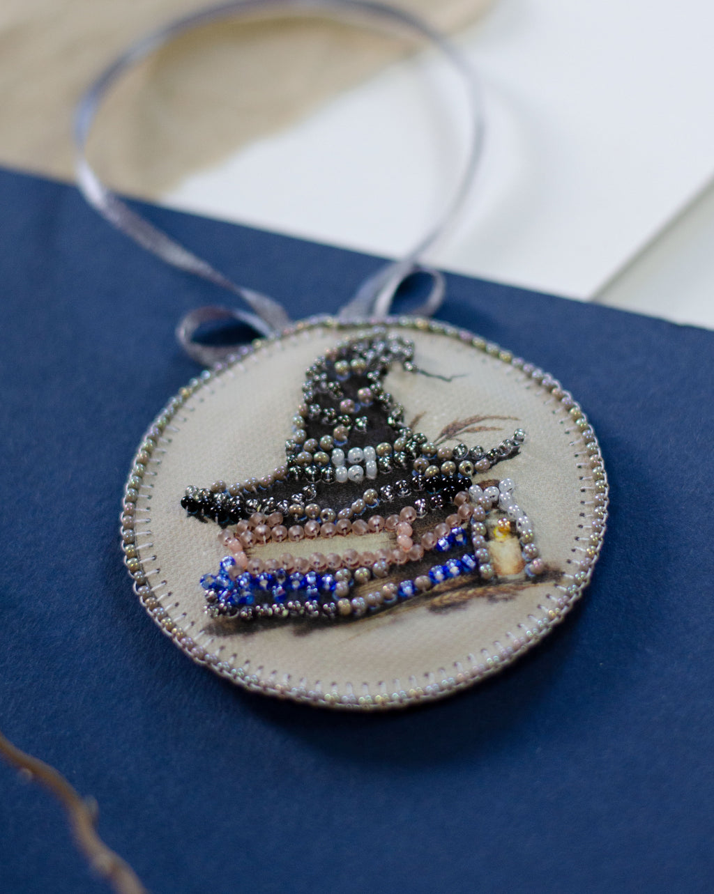 Enchantress Mini Bead Embroidery Decoration Kit by Abris Art ABT-040