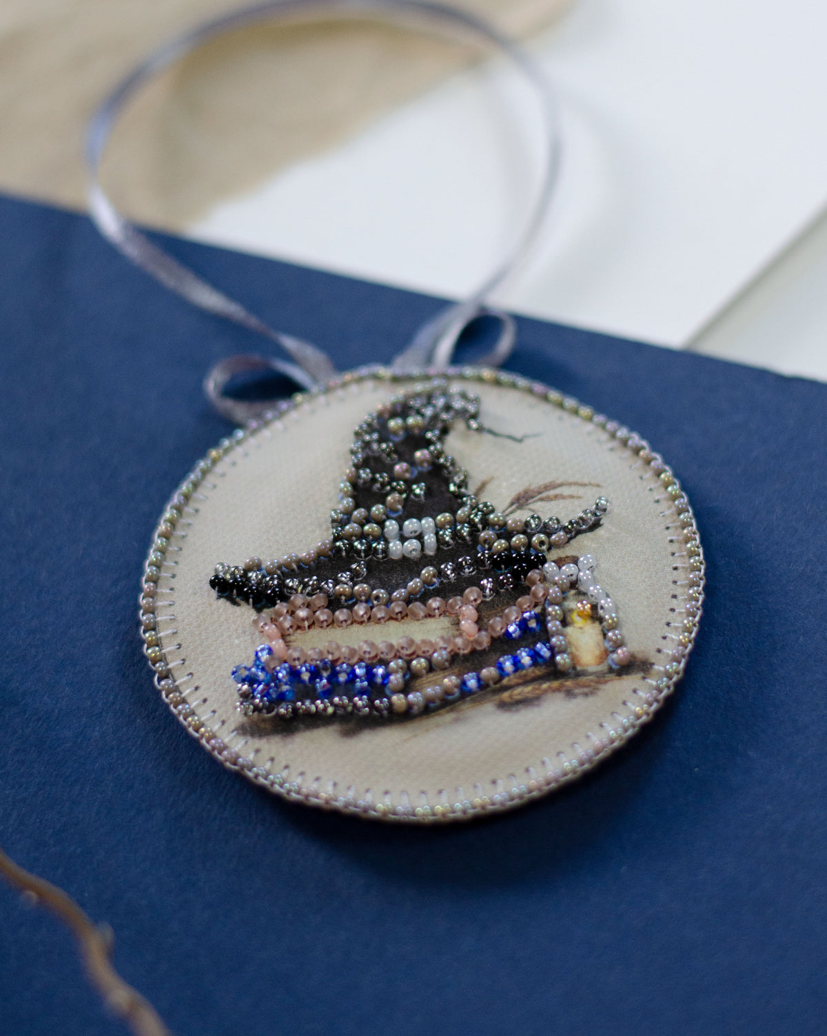 Enchantress Mini Bead Embroidery Decoration Kit by Abris Art ABT-040