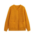 Commuting style loose casual knitted cardigan
