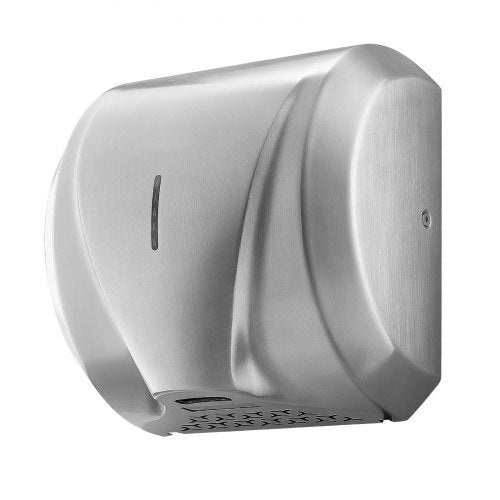 Hand Dryer, 2 Pack 1800W Bathroom Air Hand Dryer, Automatic High Speed with HEPA Filter, Fast Drying, Brushed Stainless Steel, AC110-120V Commercial Wall Mounted for Restroom, Hotel, Office,Home