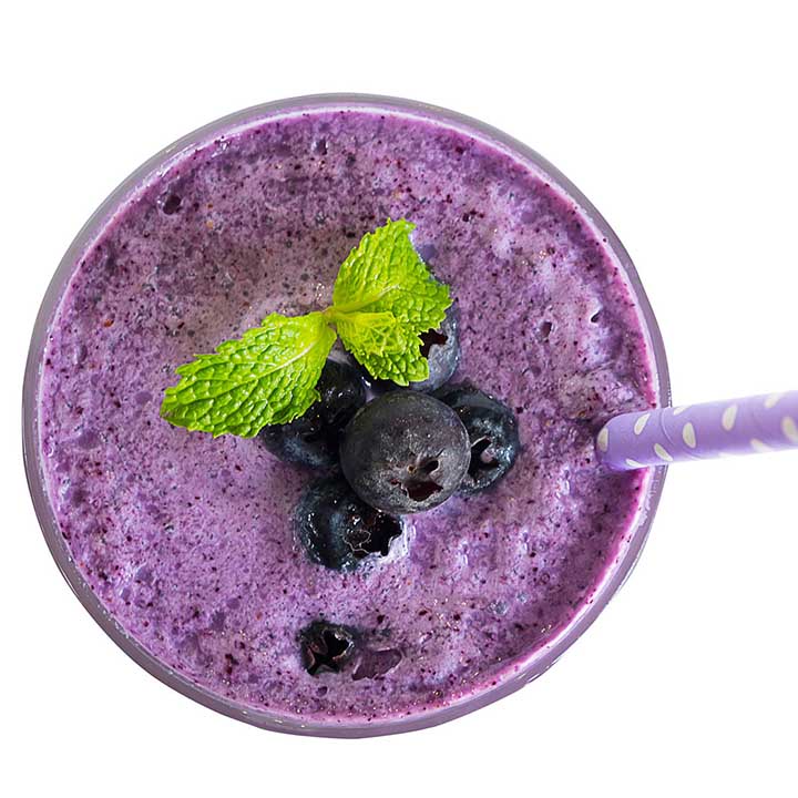 Freeze-Dried Blueberry Powder For Smoothies and Baking - 100% Grade A Blueberries - Single Ingredient
