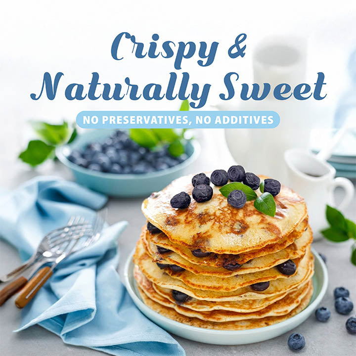 Freeze-Dried Blueberry - Grade A Blueberries - Ideal for Snacks - Single Ingredient