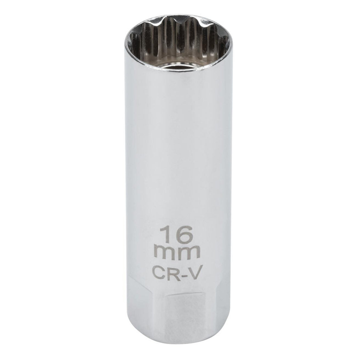 Performance Tool 3/8" Drive 16mm Magnetic 12-Point Spark Plug Socket