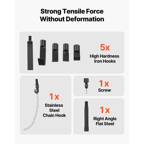 Dent Puller Kit, 10 lbs 13-in-1 Slide Hammer Dent Removal Kit, Heavy-Duty Auto Body Truck Repair Automotive Damage Remover Tool Repair Frame with Carrying Case, Extension Rod, Non-Slip Handle