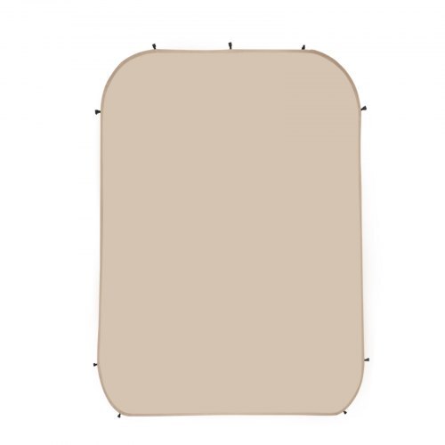 Sun Shade Sail Canopy Covers, Fit for 15 x 13.8 ft Screen House Tent, Sun Protection, 5.51 x 5.25 ft 300D Oxford Silver-Coated Fabric, Pack of 3 (Not Include Tent), for Outdoor Activities, Beige