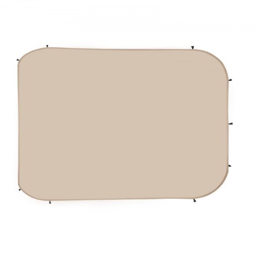 Sun Shade Sail Canopy Covers, Fit for 15 x 13.8 ft Screen House Tent, Sun Protection, 5.51 x 5.25 ft 300D Oxford Silver-Coated Fabric, Pack of 3 (Not Include Tent), for Outdoor Activities, Beige