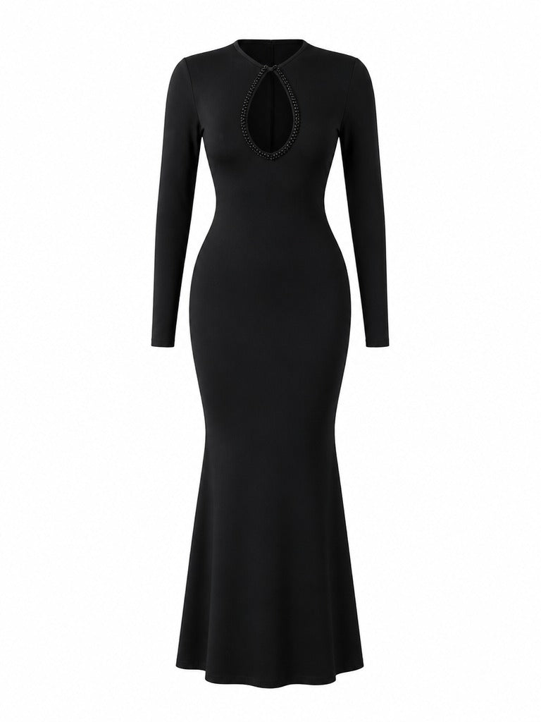 Audacious Cutout Bodycon Maxi Dress
