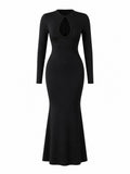Audacious Cutout Bodycon Maxi Dress