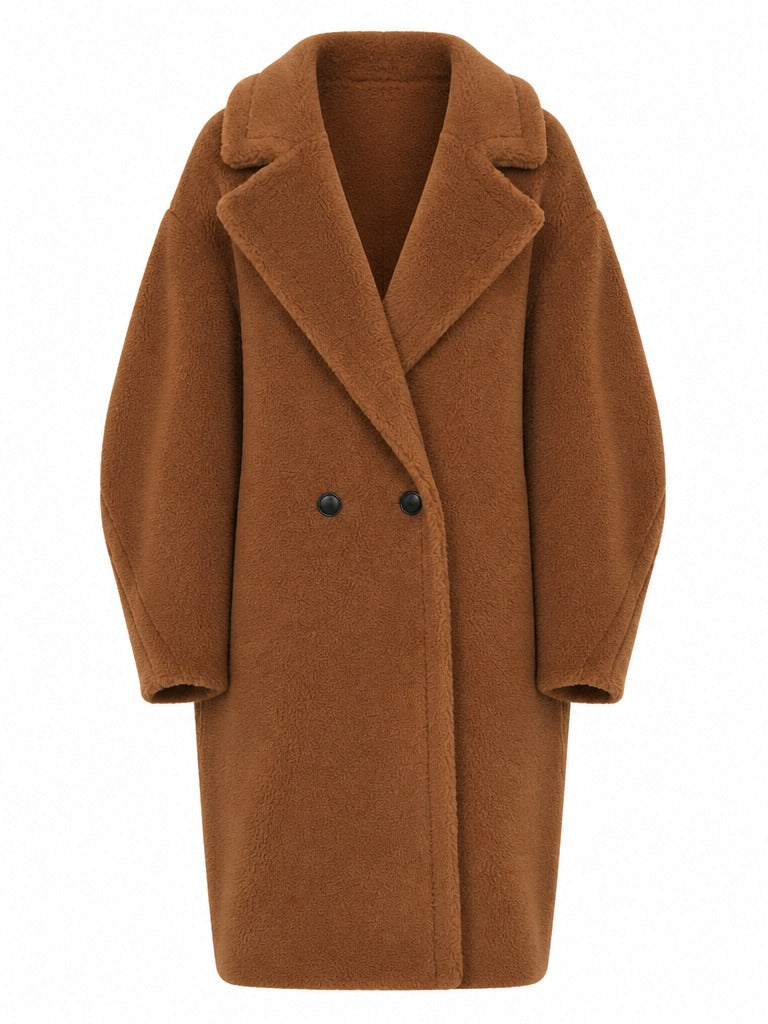 Grounded Oversized Teddy Coat