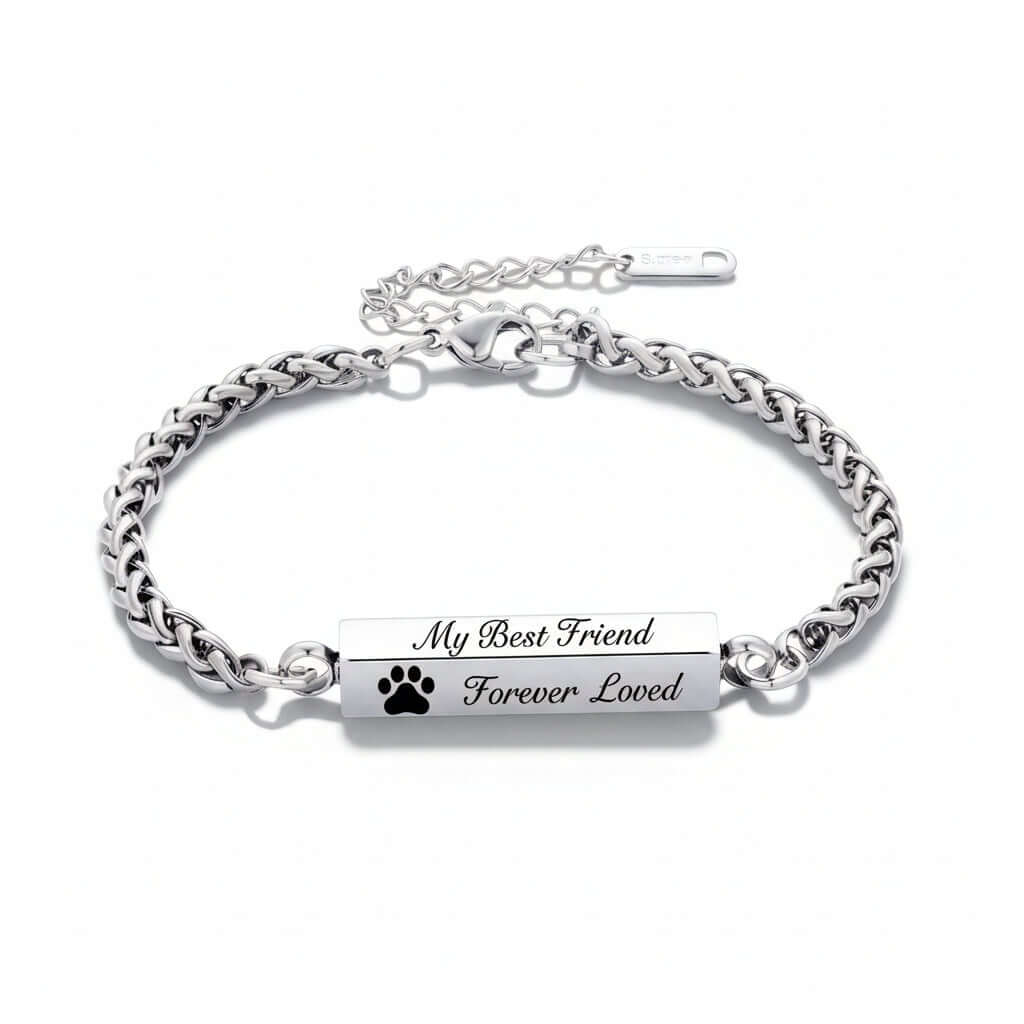 Customizable Stainless Steel Bracelet – Unisex, Engravable