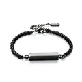 Customizable Stainless Steel Bracelet – Unisex, Engravable