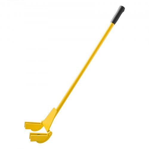 Pallet Buster Tool, 41 Inch Carbon Steel Handle Wrecking Pry Bar, 2000 lbs Weight Capacity, Heavy Duty Deck Board Removal Tool, Breaker Bar for Flooring, Framing, Roofing, Trim, Drywall