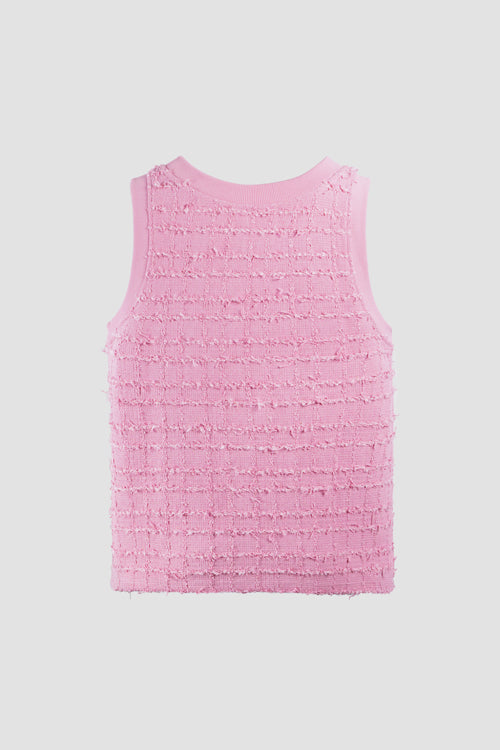 Distressed Heart Tank Top