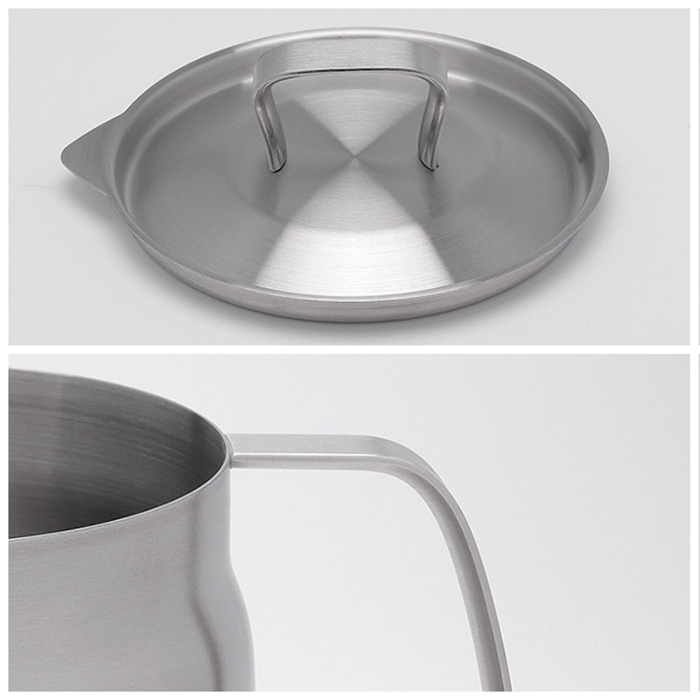 304 Stainless Steel Oil Filter Pot 1.5L/2L Large Capacity Versatile Grease Strainer Container With Dust-Proof Lid Easy Grip Handle Strainer For Kitchen Cooking Frying Oil 1.5L 304 oil filter kettle