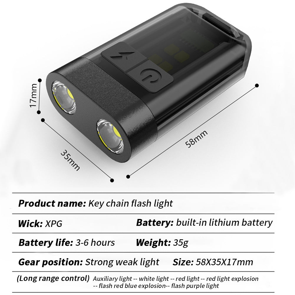 3w Portable Led Headlight 35g Lightweight Weatherproof Mini Flashlight Suitable For Outdoor Camping Hiking Fishing Emergency small flashlight