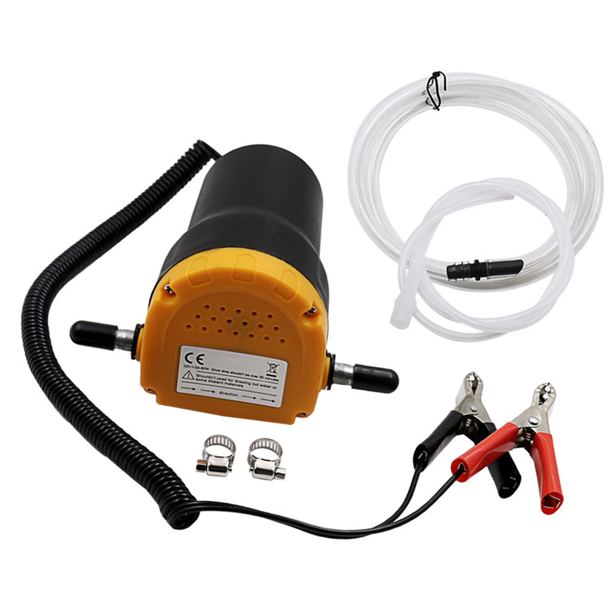 12v 24v Oil Change Pump Extractor Electric Self-priming Fuel Pump Built-in Bypass Valve Filter For Truck Rv Boat 12v