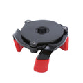 Oil Filter Wrench 3 Jaws Oil Filter Removal Tool With Built-in 3/8-inch Square Driver Universal Adjustable Oil Filter Wrench For Cars Buses anti-slip filter wrench