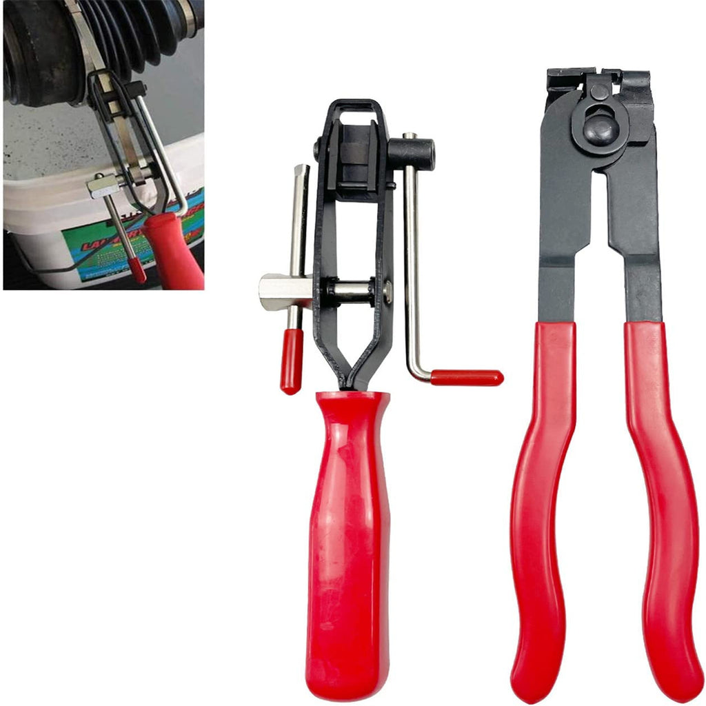 Car Banding Hand Tool CV Joint Boot Clamp Pliers For Exhaust Pipe Fuel Filter Hand Installer Car Repairs Tools ball cage pliers