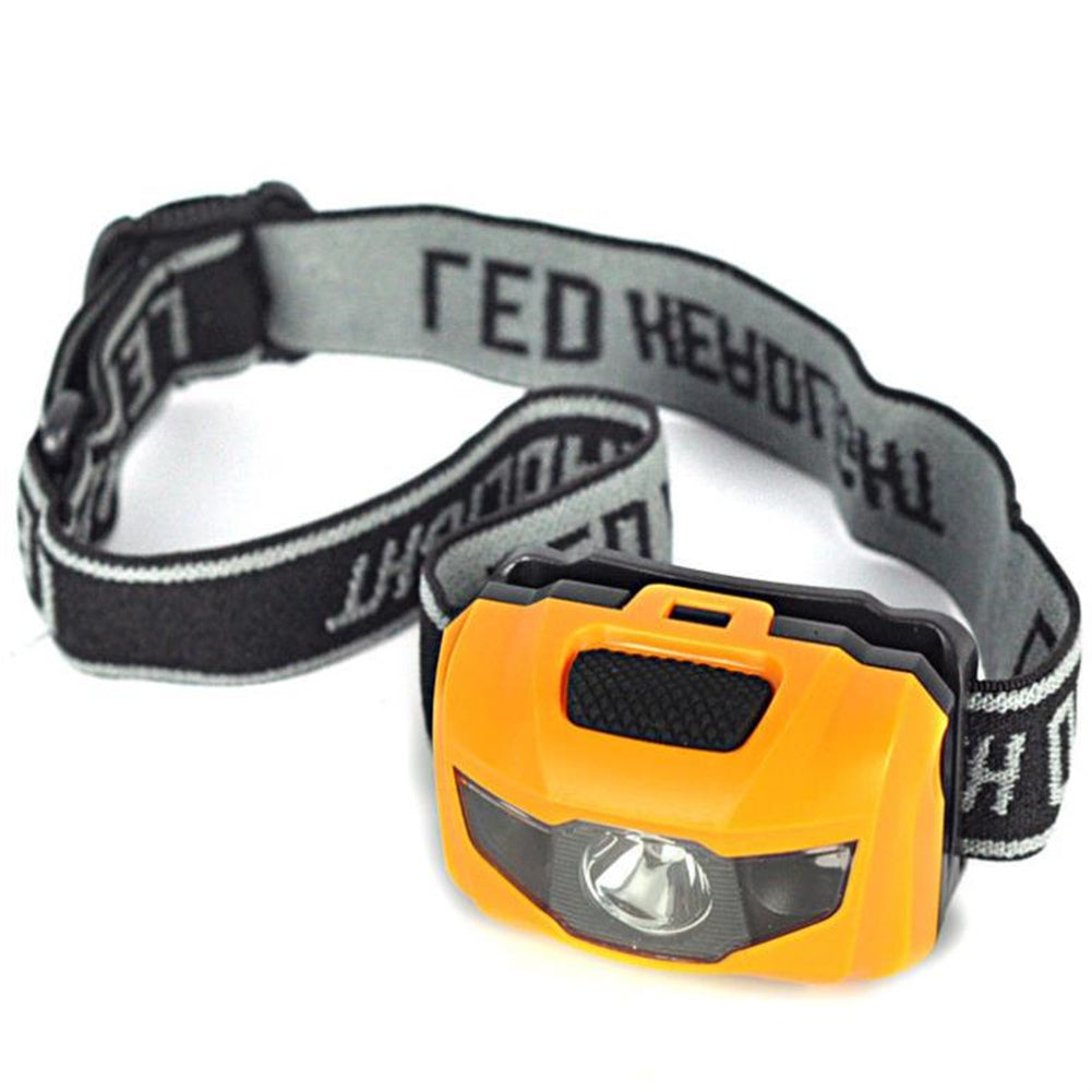 Outdoor Portable Headlamp 170 Degree Wide Range Adjustable Headlight For Fishing Tourism Hiking White