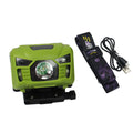 Q5 Helmet Light USB Charging Signal Light Sensor Headlamp For Hunting Fishing Waterproof For M88 Mich Holder Headlight green