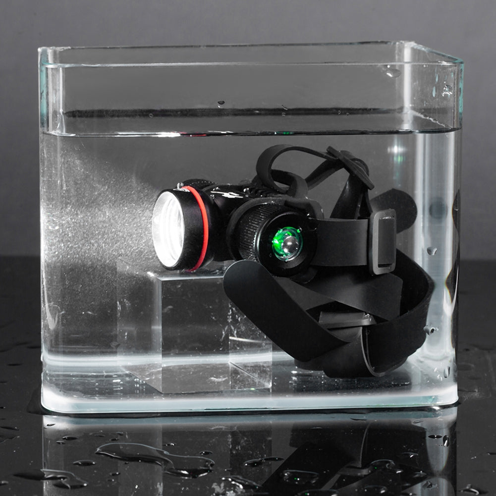 L2 Sst40 Dh06 Underwater Diving Headlight with Head Band High Power Led Head Flashlight Torch White Light