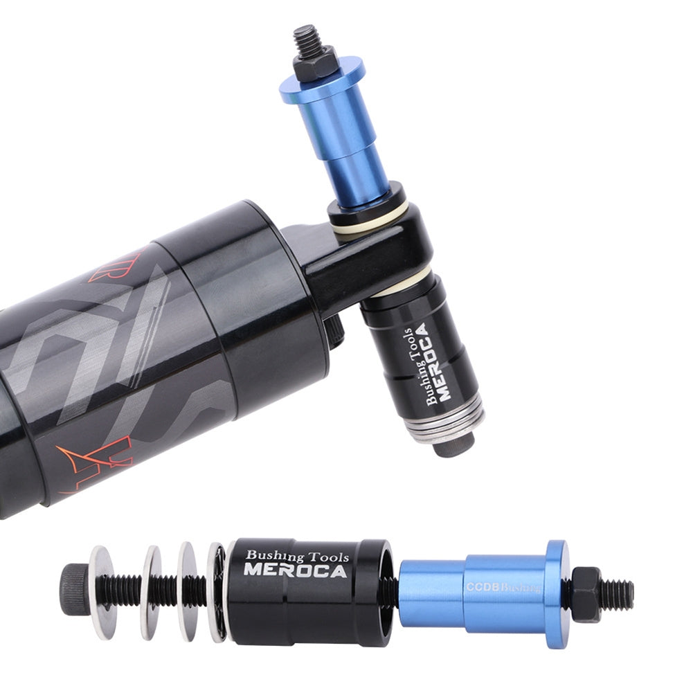 Bushing Removal Tool Aluminum Alloy Bushing Press-in Installation Bicycle Bike Shock Absorber Removal Wrench black