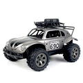 1:18 High-speed Off-road RC Car Toy 2.4g Rechargeable Classic Car Model Toy without headlights Silver