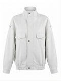 Audacious Oversized Faux Leather Jacket