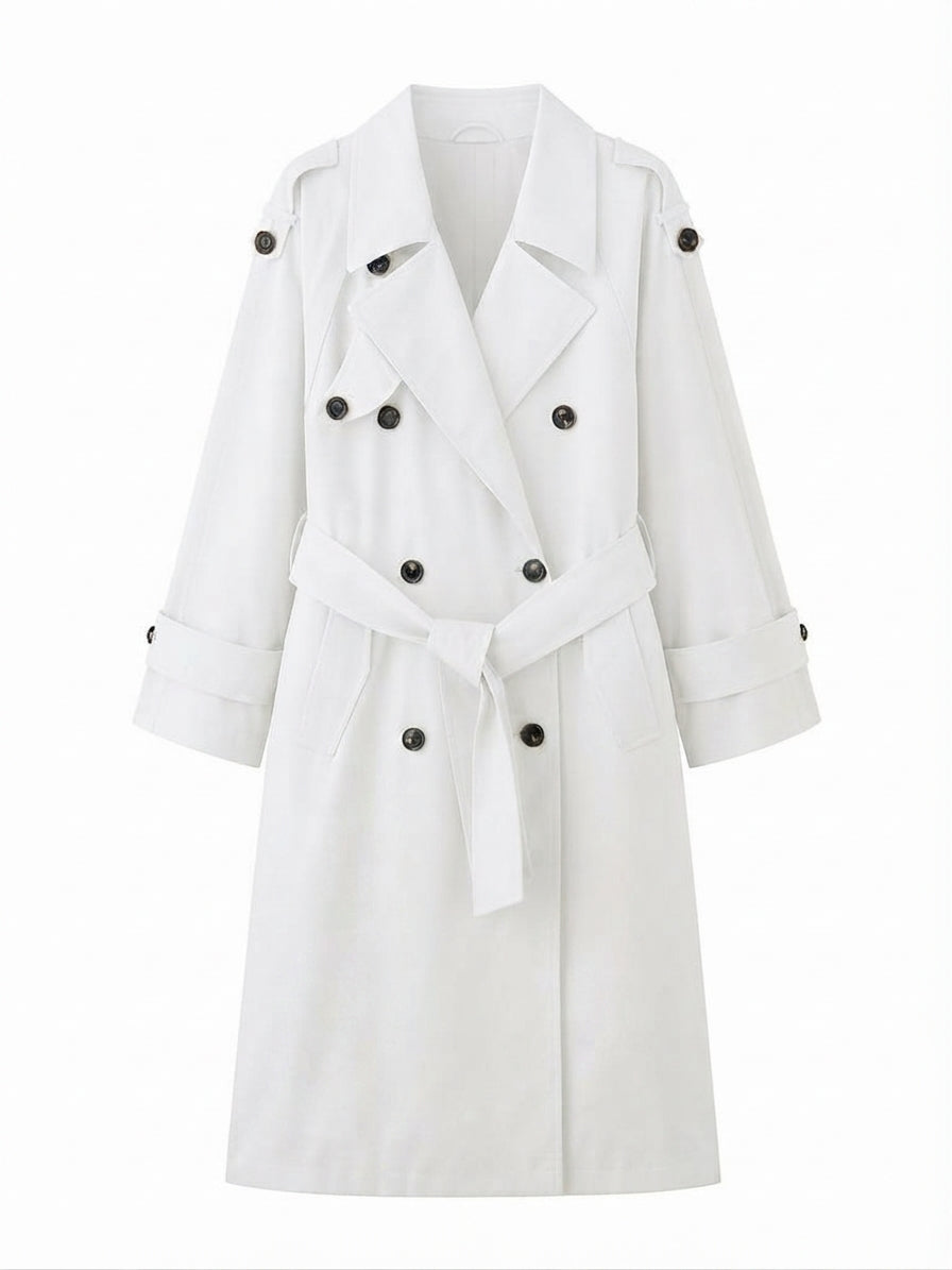 Grounded Oversized Trench Coat