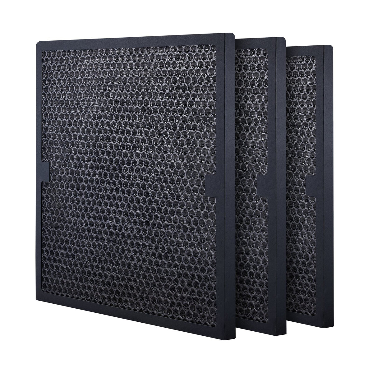 Active Carbon Filters, 3 Pack, 15.7'' x 15.7'' Air Filter Replacement, High-efficient Stage 2 Filters Compatible w/ BlueDri &  Scrubber, Air Purifiers, Water Damage Restoration Equipment