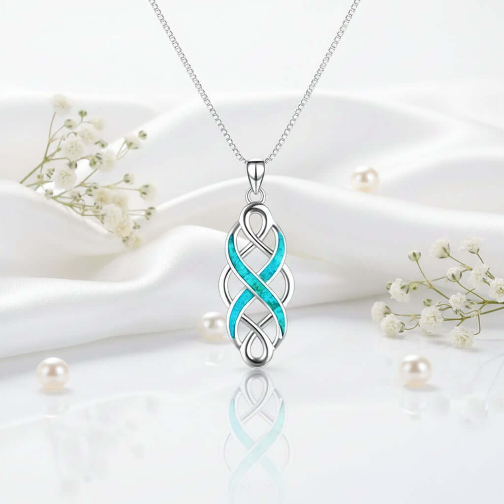 Irish Celtic Knot Pendant Necklace