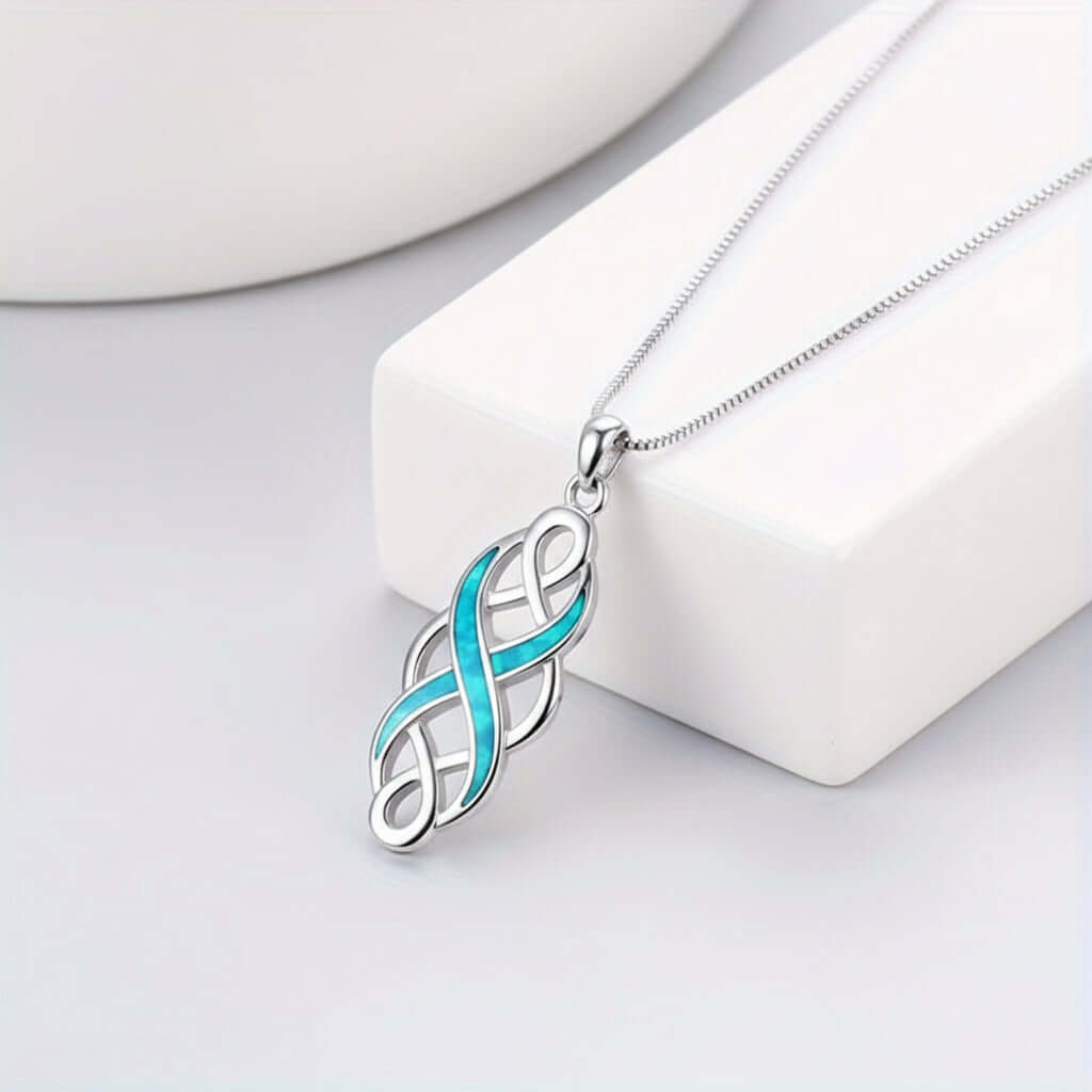 Irish Celtic Knot Pendant Necklace