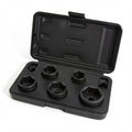 J S Products (steelman) 5-Piece 3/8-Inch Drive Low Profile Oil Filter Socket Set