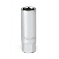 GearWrench 3/8 Inch Drive 6 Point 2-1/2 Inch Spark Plug Socket 5/8 Inch