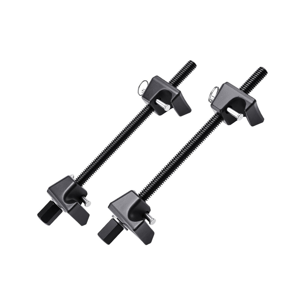 Strut Spring Compressor, 2 Pack, Heavy Duty Coil Spring Compressor Tool with 10.4 Inches(256 mm) Range, Compatible with 0.86 inches(22 mm) Hex Sockets, Fit for Car Truck Motorcycle, Black