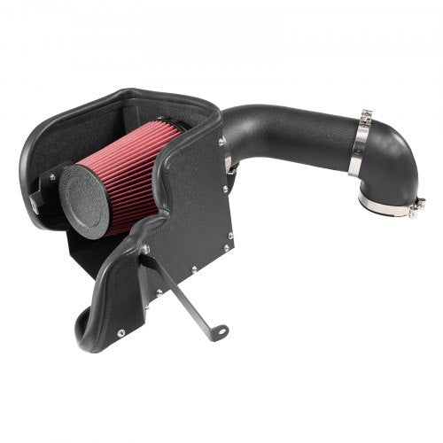 Cold Air Intake, 3.94 Inch Cold Air Intake System + Heat Shield Compatible with 2009-2018 Dodge Ram 1500, 2013-2018 Ram 2500/3500 5.7L, High Flow Filter Kit Improve Horsepower/Throttle Response