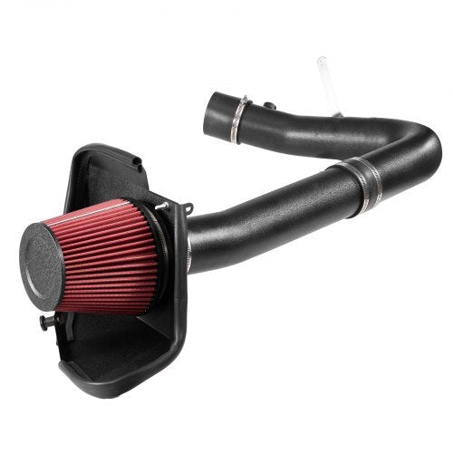 Cold Air Intake, 3.5 Inch Cold Air Intake System + Heat Shield Compatible with 2011-2023 Dodge Challenger/Charger with 3.6L V6 Engine, High Flow Filter Kit Improve Horsepower/Throttle Response