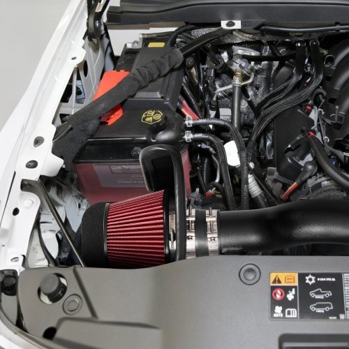 Cold Air Intake, 3.3 Inch Cold Air Intake System + Heat Shield Compatible with 2016-2023 Toyota Tacoma 3.5L V6 Gas, High Flow Filter Kit Improved Horsepower, Throttle Response, High Performance