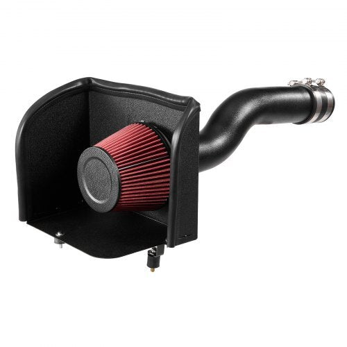 Cold Air Intake, 3.3 Inch Cold Air Intake System + Heat Shield Compatible with 2016-2023 Toyota Tacoma 3.5L V6 Gas, High Flow Filter Kit Improved Horsepower, Throttle Response, High Performance