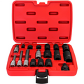 Milton Industries 18 Piece Foreign and Domestic Brake Caliper Socket Set