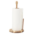 MegaChef 14 inch Acacia Wood Paper Towel Holder