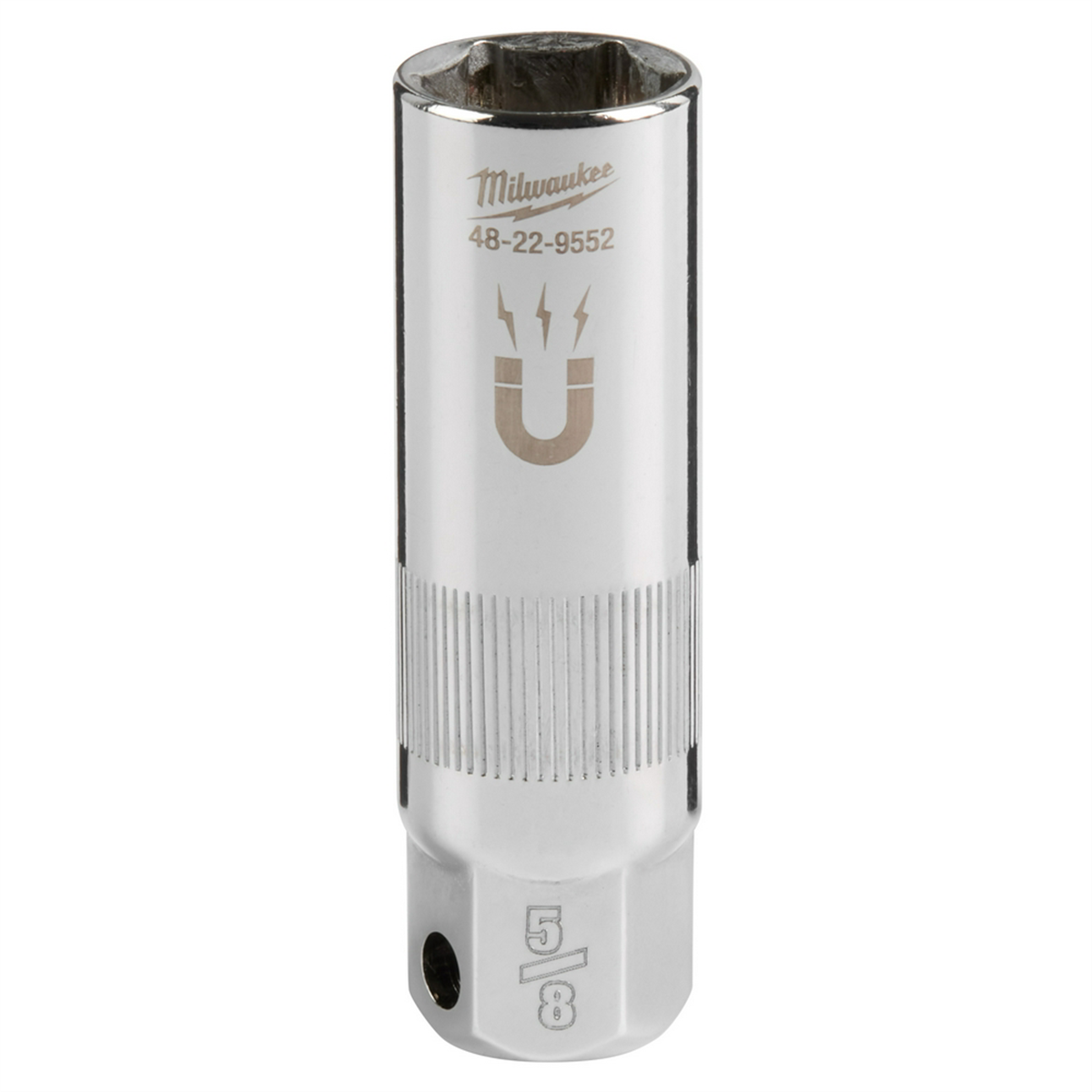 Milwaukee Tool 3/8" Drive 5/8" Magentic Spark Plug Socket