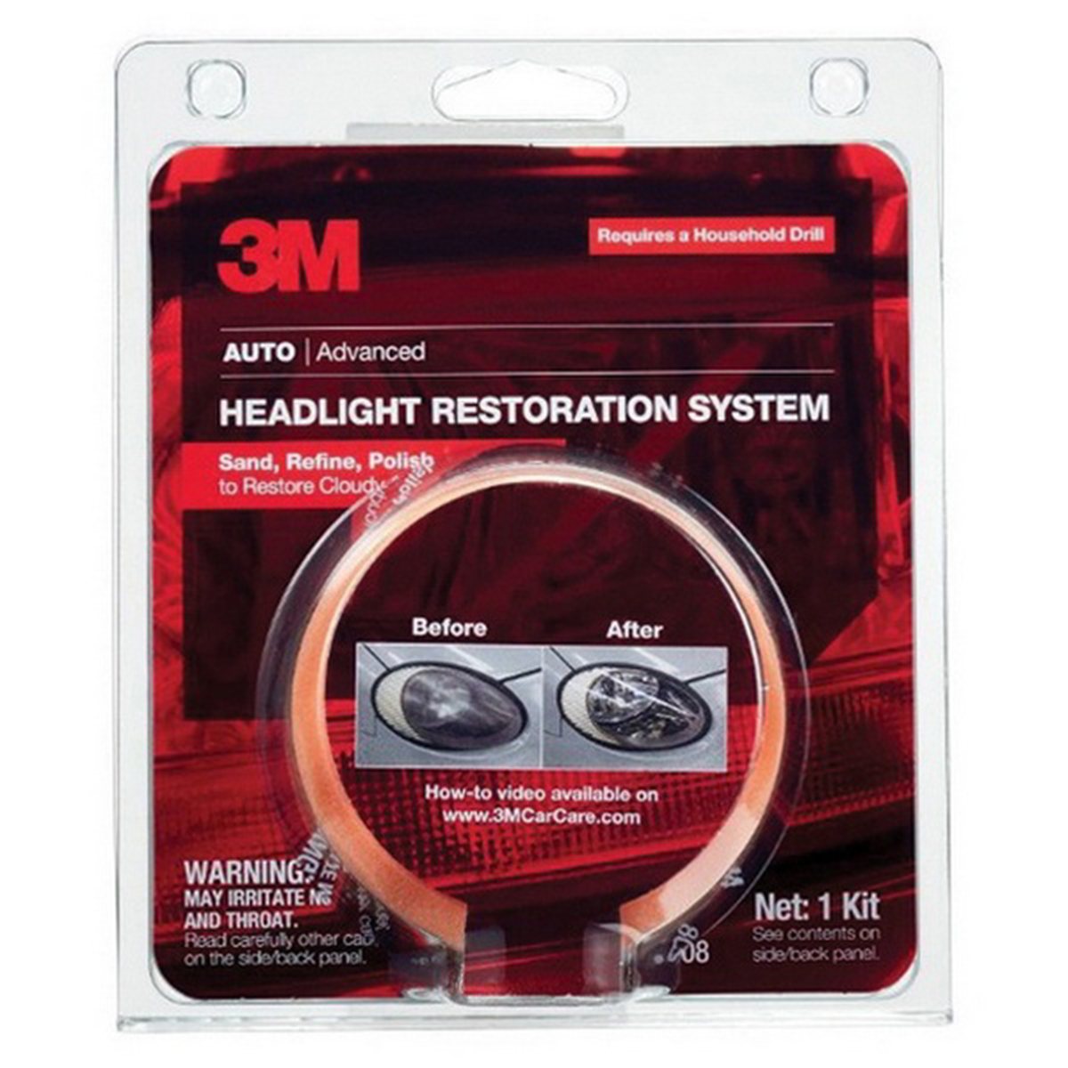 3m headlight restoration system