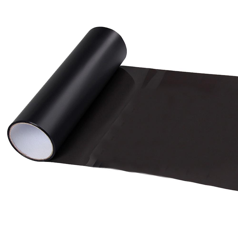 60x30cm Dark Black Car Light Vinyl Film Auto Headlight Taillight Tint Vinyl Sheet Sticker Red