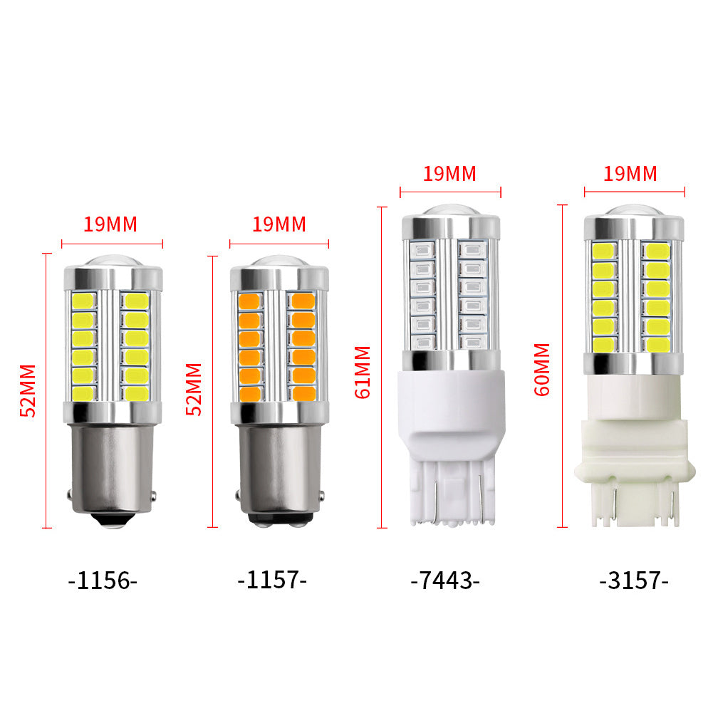 LED 1156 1157 5730 5630 33SMD Car Tail Bulb Brake Lights Auto Reverse Lamp Daytime Running Light