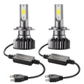 2PCS Mini Car LED Headlight Bulb H1 H7 H8/H9/H11 9005/HB3 9006/HB4 H4/HB2/9003 Hi/Lo 72W 10000LM 6000K Car Headlamp H7