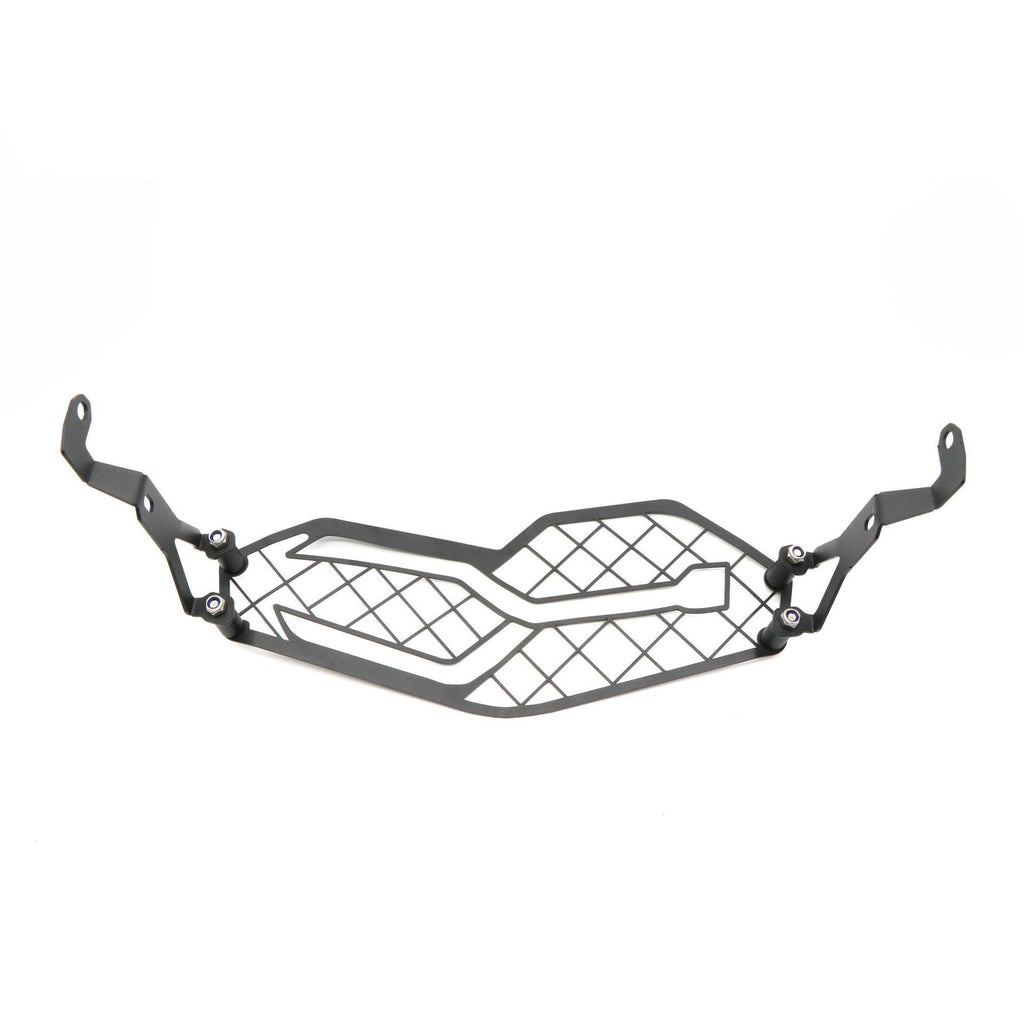 Motorcycle Headlight Protection Stainless Steel Grille Mesh for BMW F750GS F850GS 18-19 black