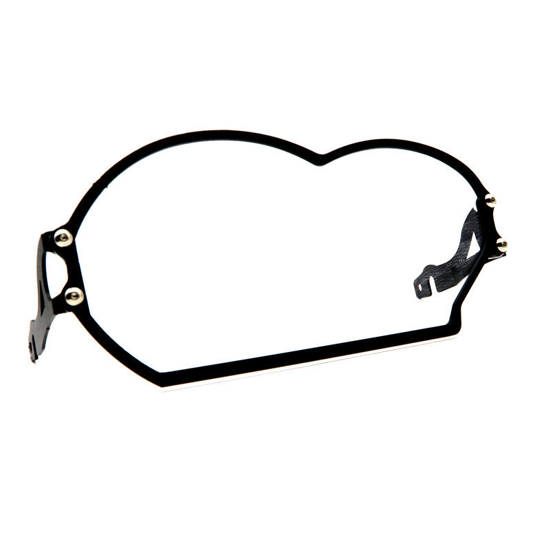 Transparent Motorcycle Front Head Light Lamp Protector Headlight Guard Lens Cover for BMW R1200GS 04-12/ ADV 05-13 Black frame + acrylic