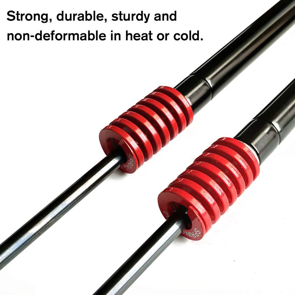 2PCS Automatic Trunk Lift Supports Pneumatic Rear Trunk Struts with Spring Stainless Steel Washer Fit for Tesla Model 3 Accessories